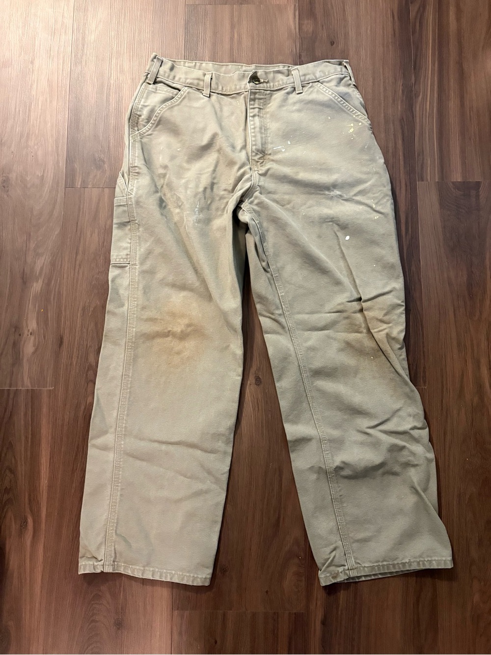 Distressed Carhartt Carpenter Pants Men’s | Size 34x30